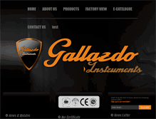 Tablet Screenshot of gallardoinst.com